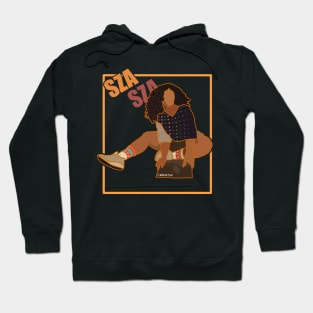 SZA Retro Design Hoodie